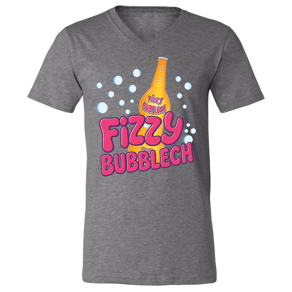 Unisex V-Neck T-Shirt - 111HERWY - Deep Heather - 13