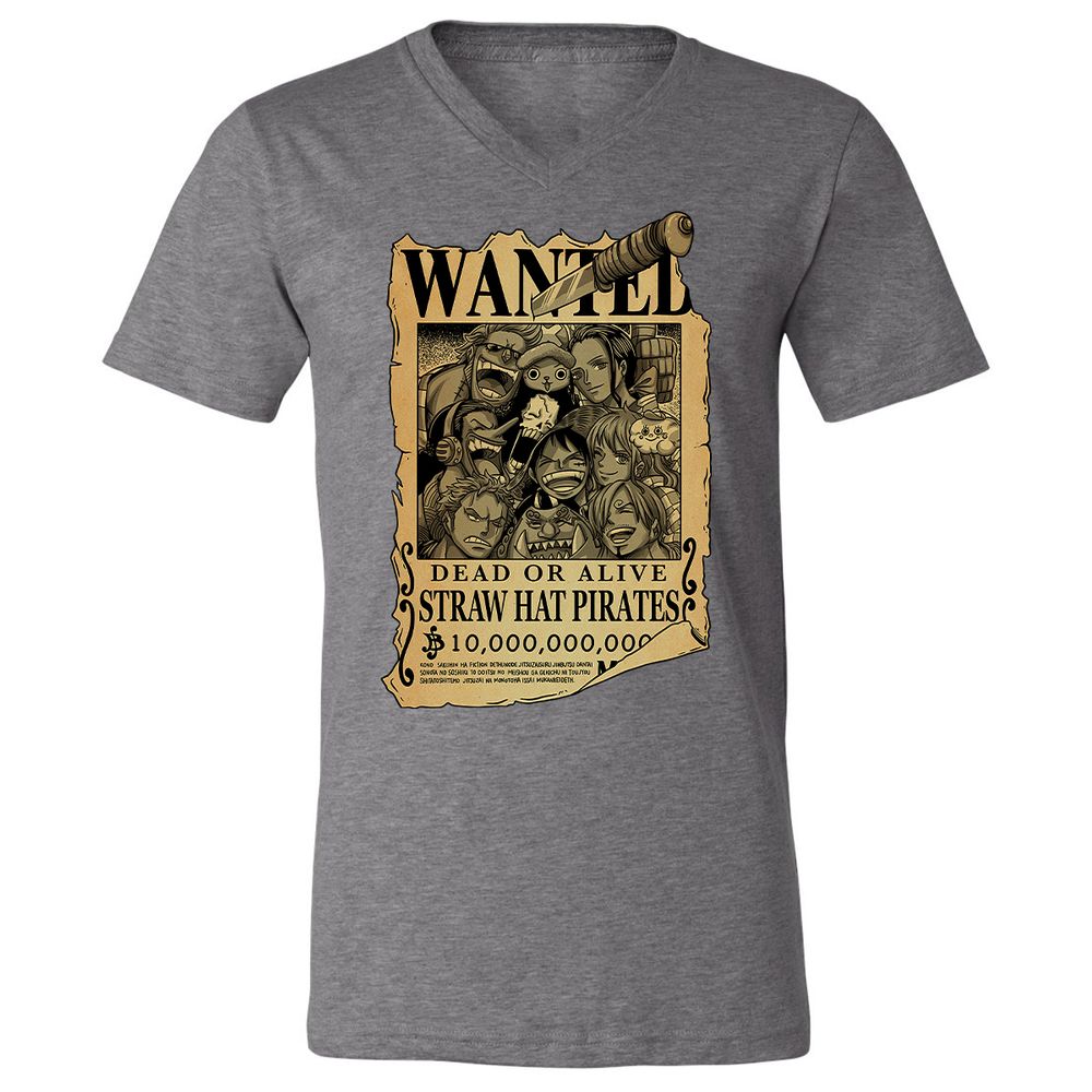 Unisex V-Neck T-Shirt - 1J4L674A - Deep Heather - 13