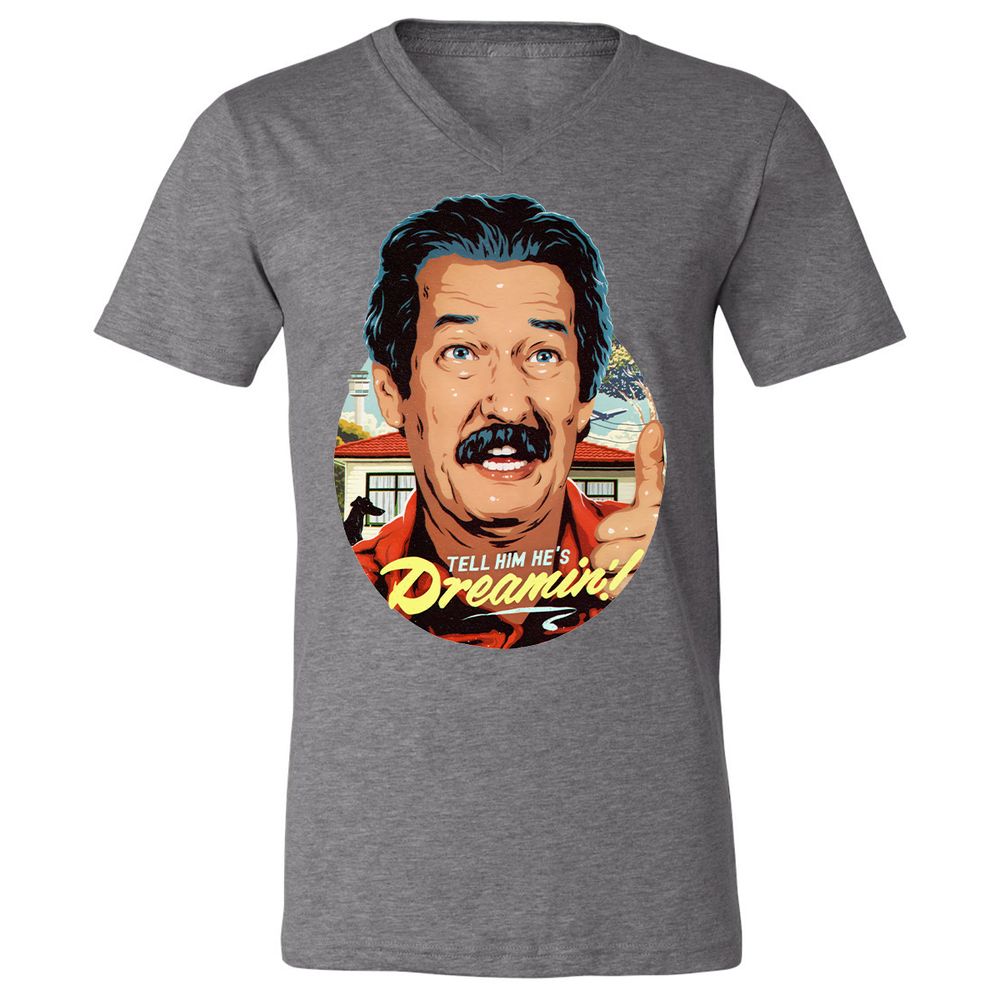 Unisex V-Neck T-Shirt - 34PLQZ3D - Deep Heather - 13