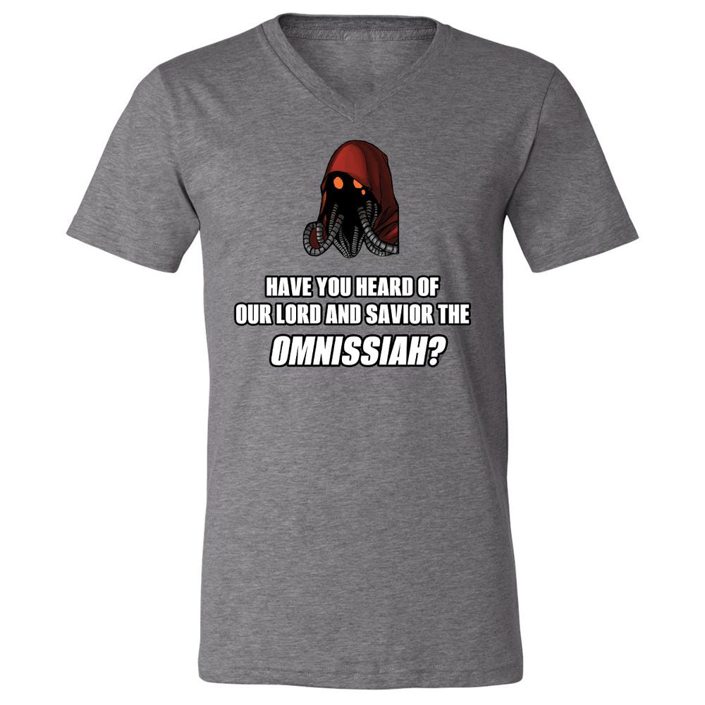 Unisex V-Neck T-Shirt - V1U93LBB - Deep Heather - 13