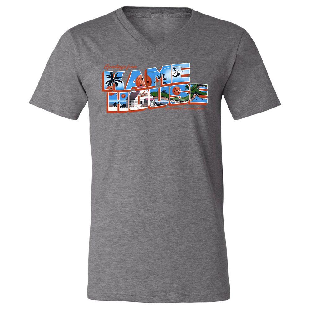 Unisex V-Neck T-Shirt - SU17MH6C - Deep Heather - 13