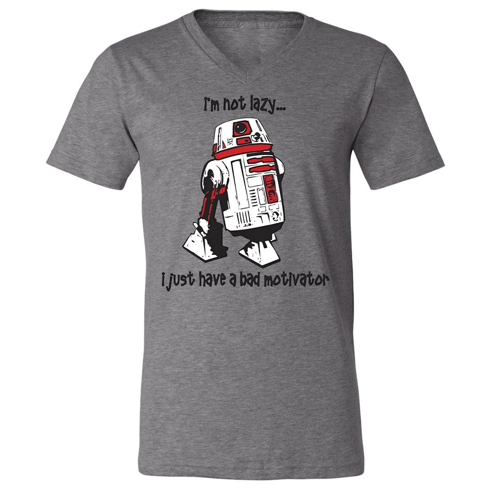 Unisex V-Neck T-Shirt - FC62ND4J - Deep Heather - 13