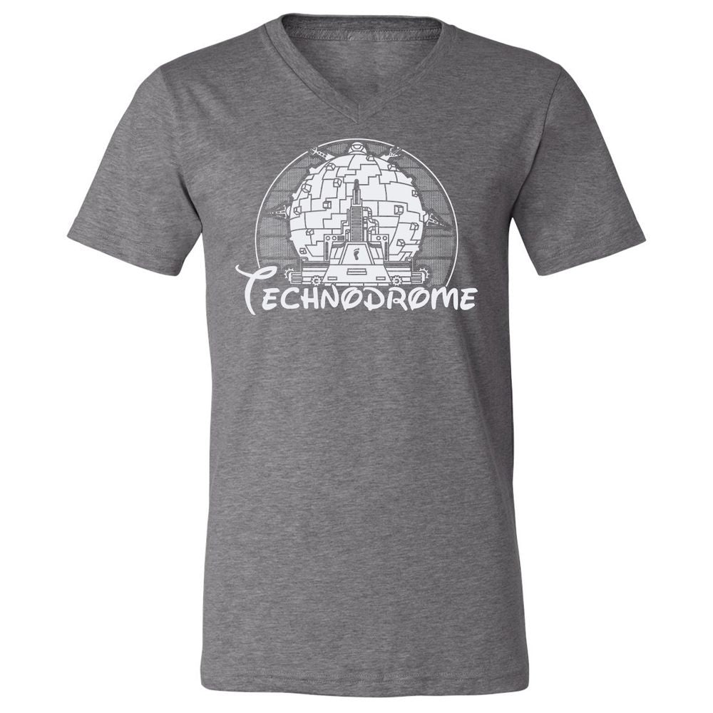 Unisex V-Neck T-Shirt - YPTNS416 - Deep Heather - 13