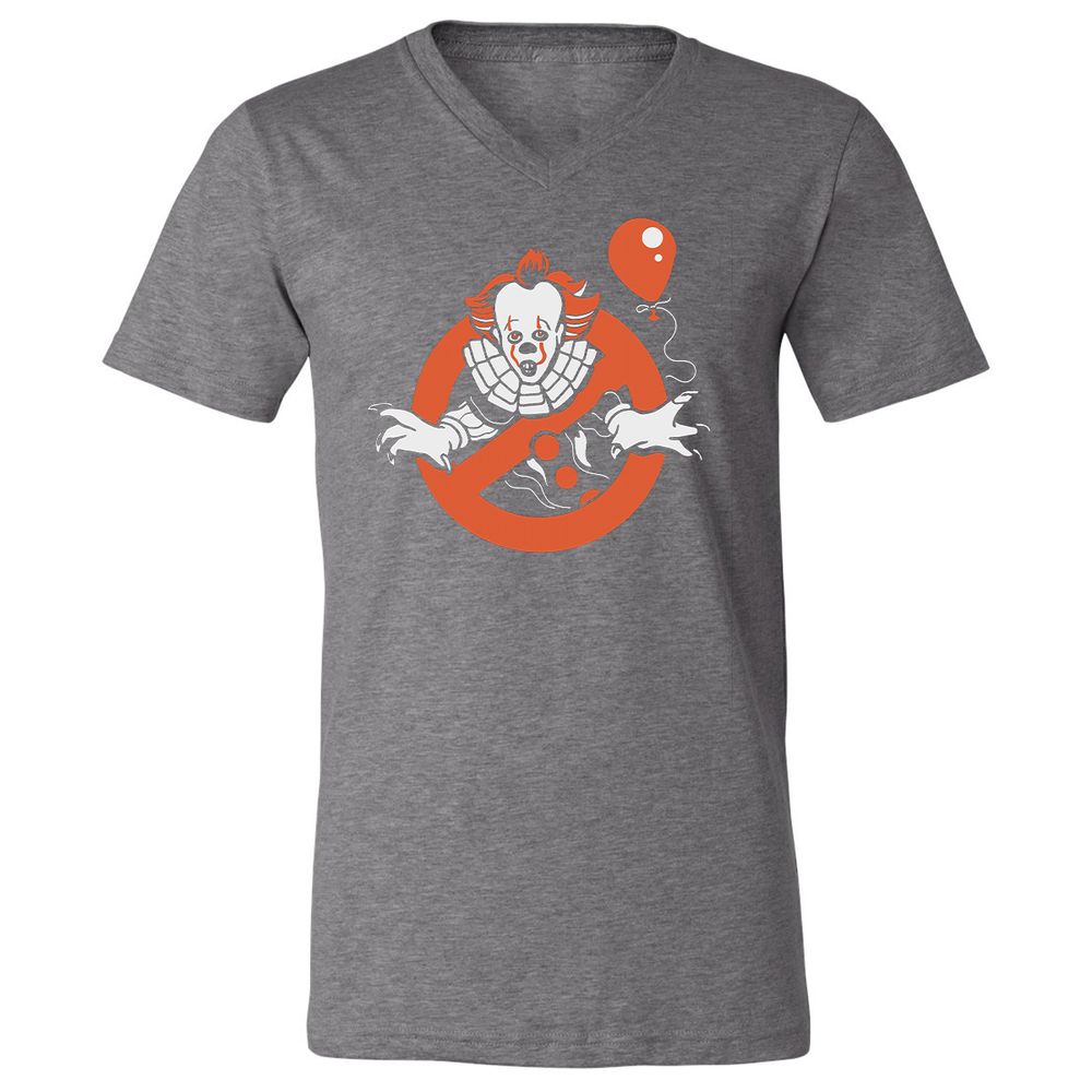 Unisex V-Neck T-Shirt - XKB52YNK - Deep Heather - 13