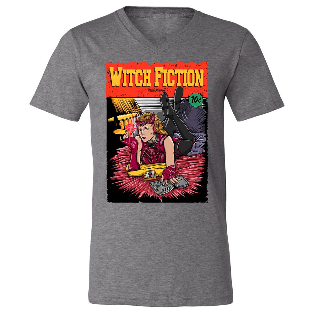 Unisex V-Neck T-Shirt - AELXATWA - Deep Heather - 13