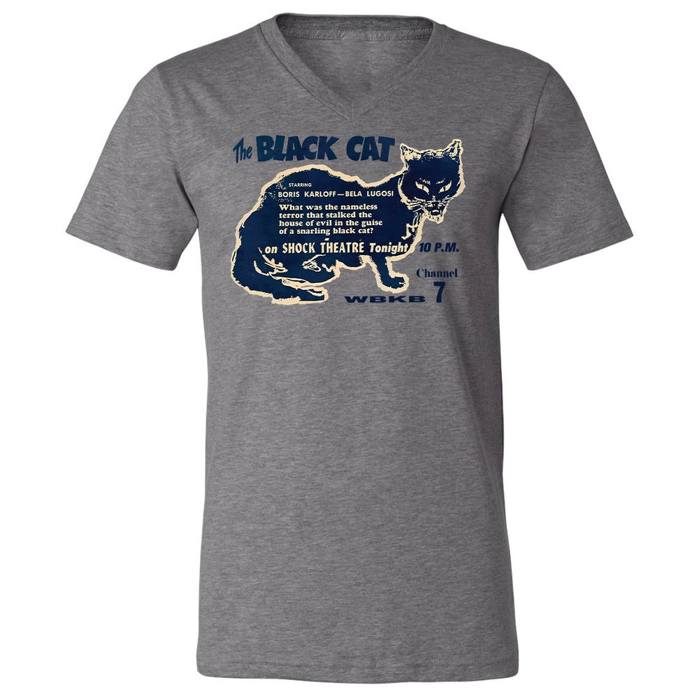 Unisex V-Neck T-Shirt - RRCR8U5U - Deep Heather - 13