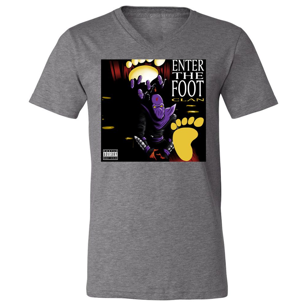 Unisex V-Neck T-Shirt - 2E83CY24 - Deep Heather - 13