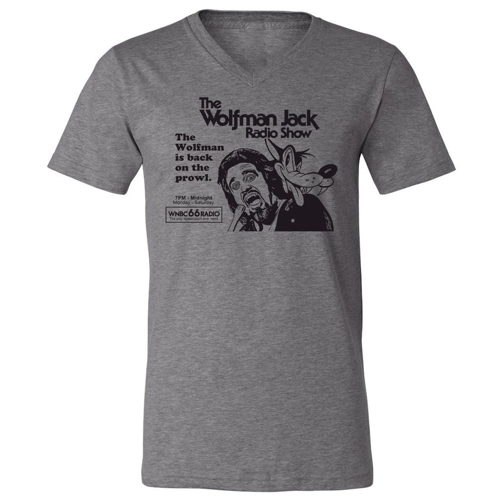 Unisex V-Neck T-Shirt - VGHV4GRX - Deep Heather - 13