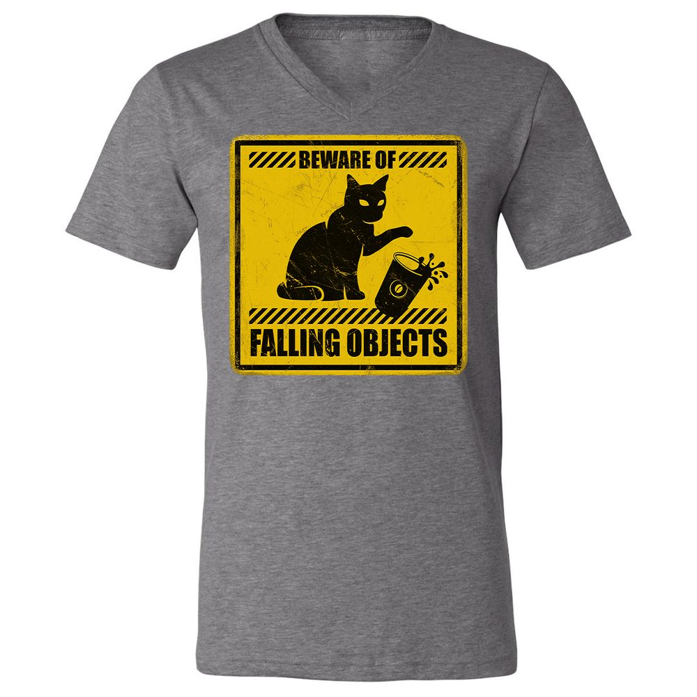 Unisex V-Neck T-Shirt - RV85QVSU - Deep Heather - 13