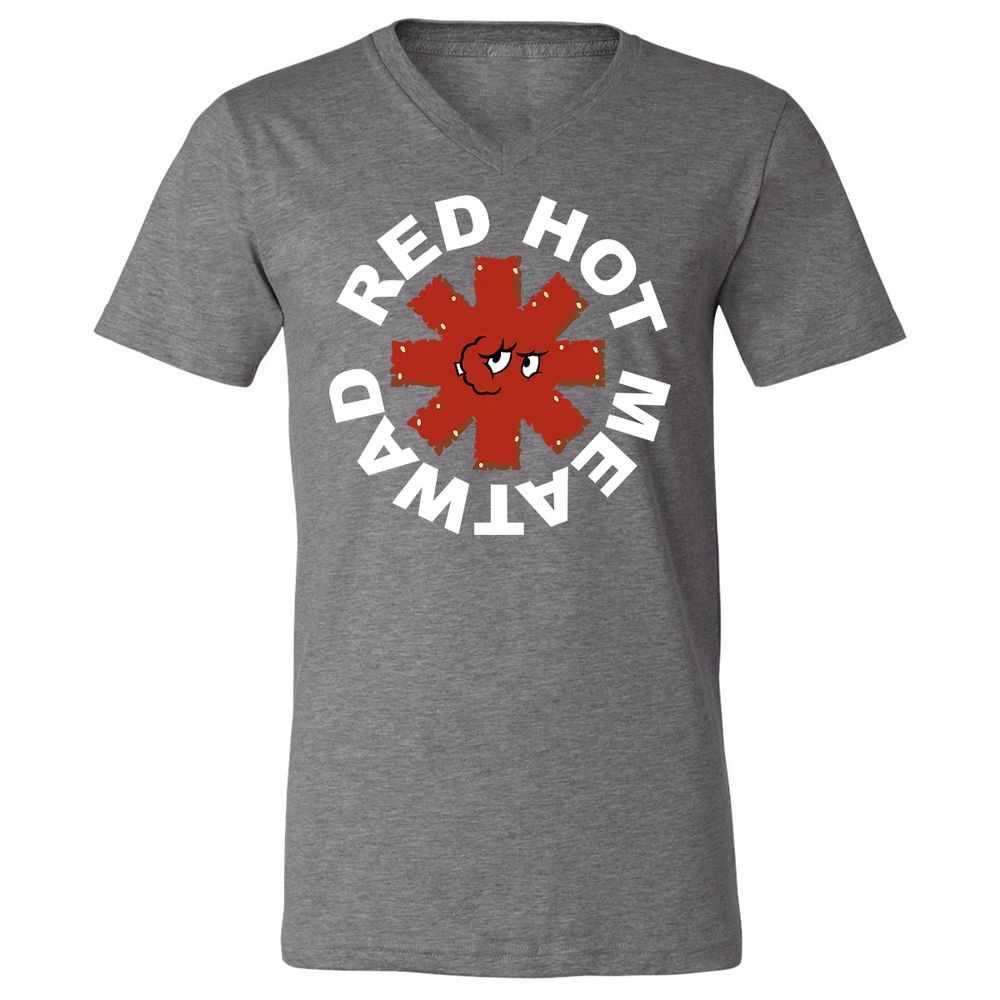 Unisex V-Neck T-Shirt - Z9ZL6VYN - Deep Heather - 13