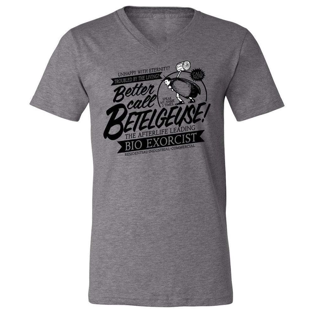 Unisex V-Neck T-Shirt - FLCZR5Z3 - Deep Heather - 13