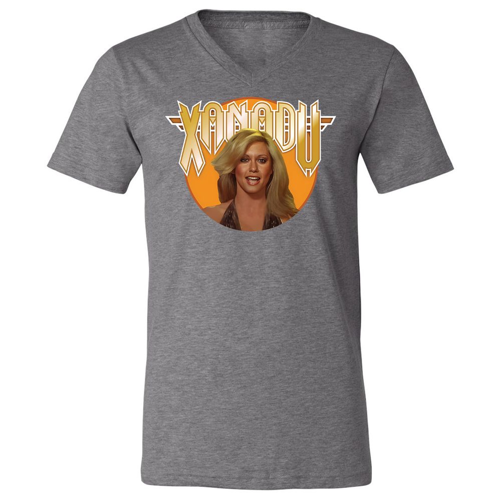 Unisex V-Neck T-Shirt - EYVXMJ4U - Deep Heather - 13