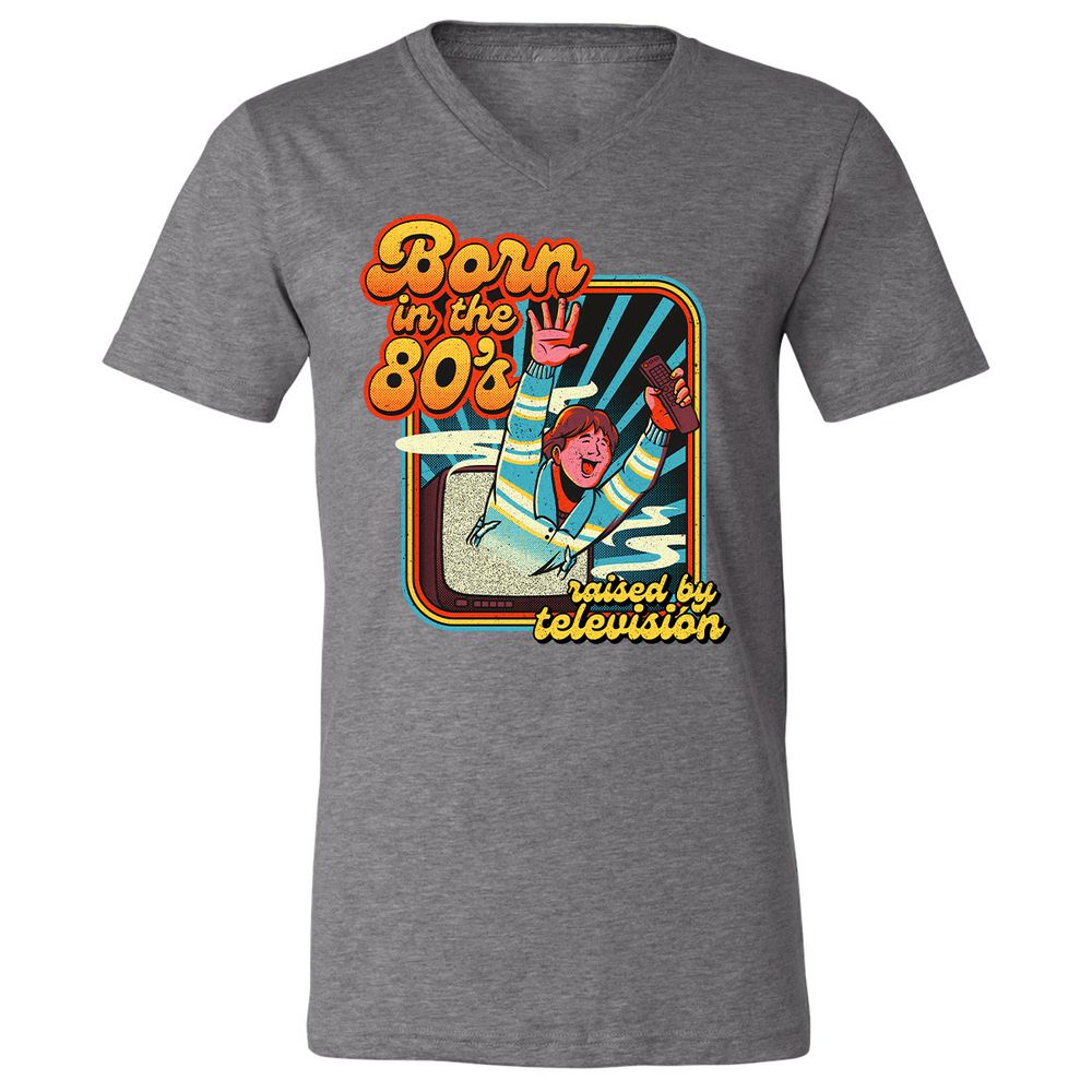 Unisex V-Neck T-Shirt - FSB24GAW - Deep Heather - 13