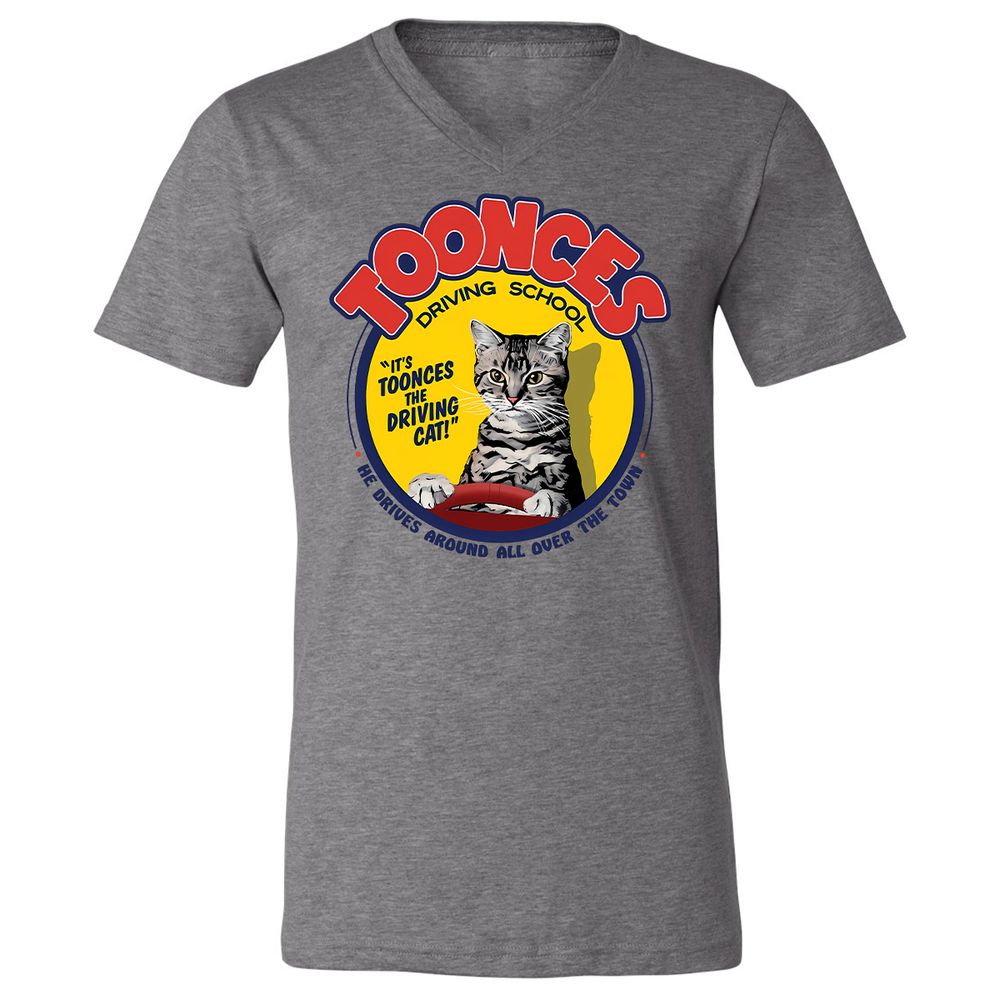 Unisex V-Neck T-Shirt - K1ULC959 - Deep Heather - 13