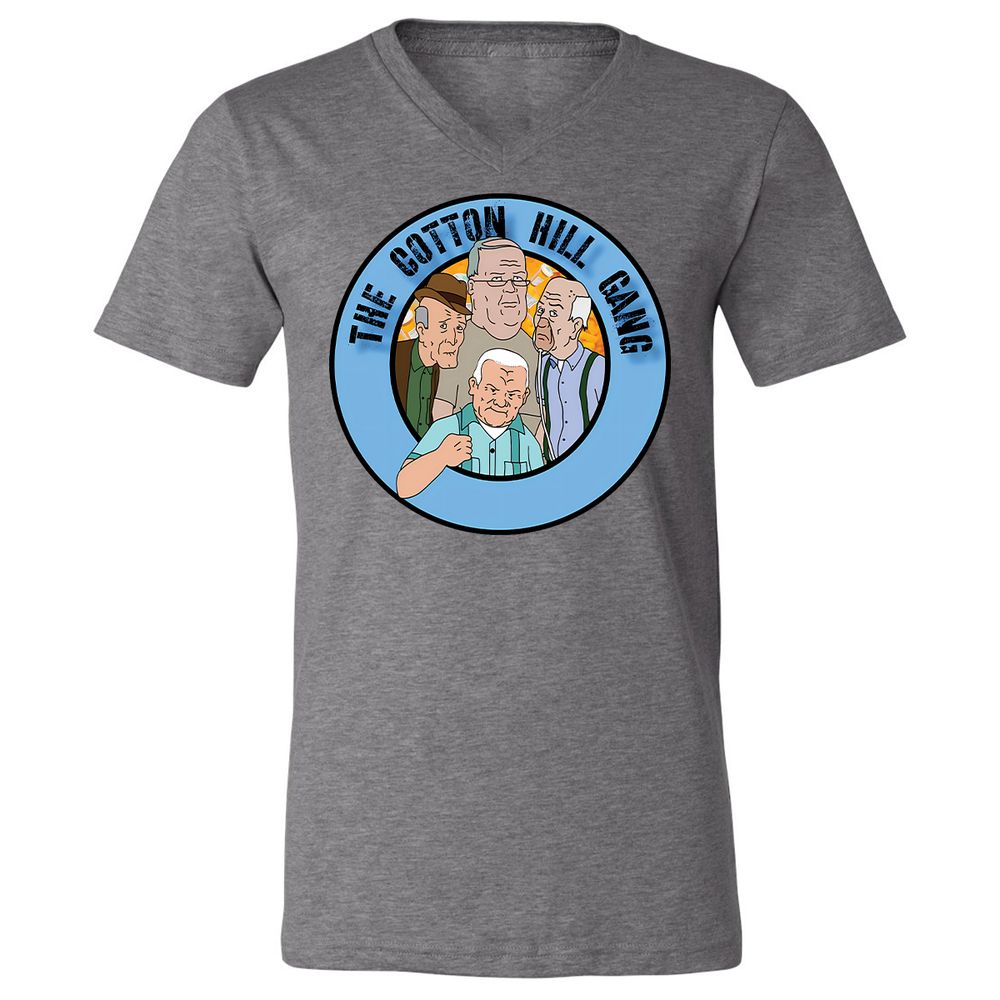 Unisex V-Neck T-Shirt - Z9J49874 - Deep Heather - 13