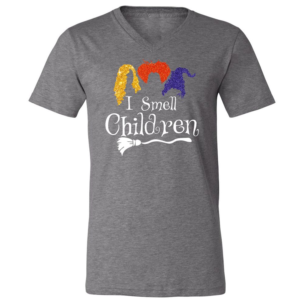Unisex V-Neck T-Shirt - MFDF78UX - Deep Heather - 13