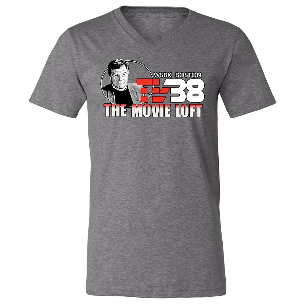 Unisex V-Neck T-Shirt - JQXRQ16J - Deep Heather - 13