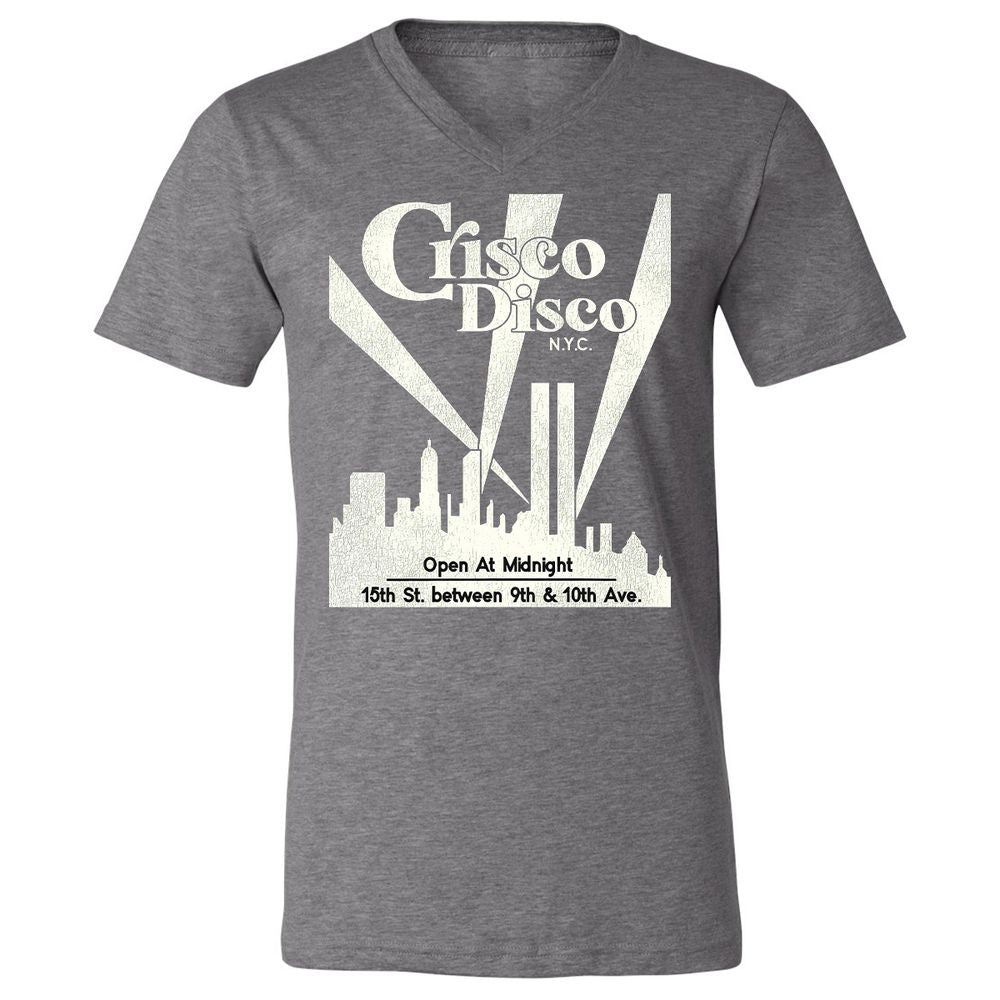 Unisex V-Neck T-Shirt - LZE1826K - Deep Heather - 13