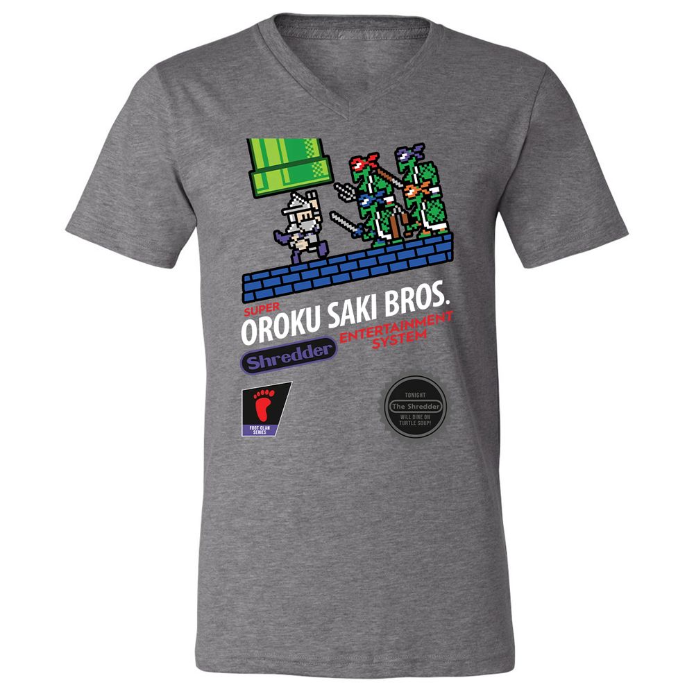 Unisex V-Neck T-Shirt - GQ11JWZG - Deep Heather - 13