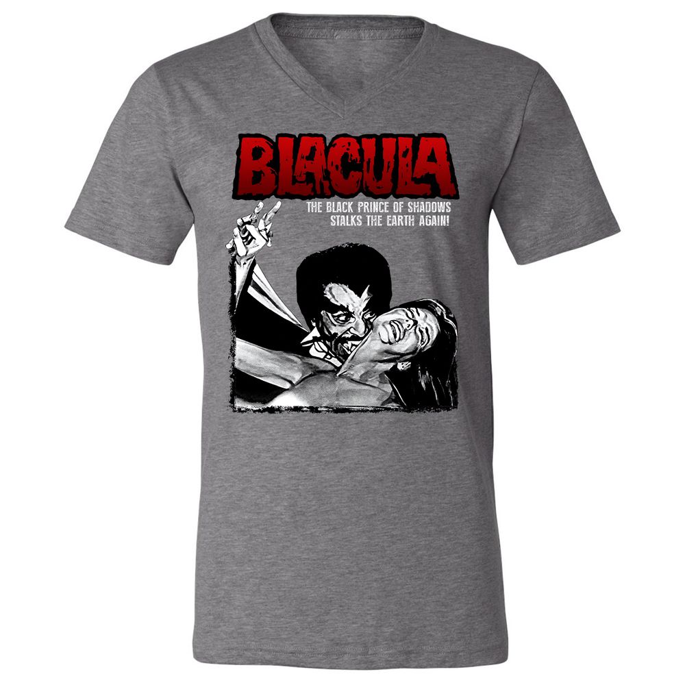 Unisex V-Neck T-Shirt - F8XYDNC5 - Deep Heather - 13