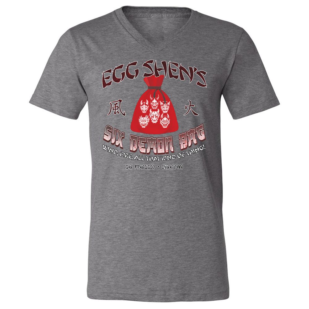 Unisex V-Neck T-Shirt - MVP3UF81 - Deep Heather - 13