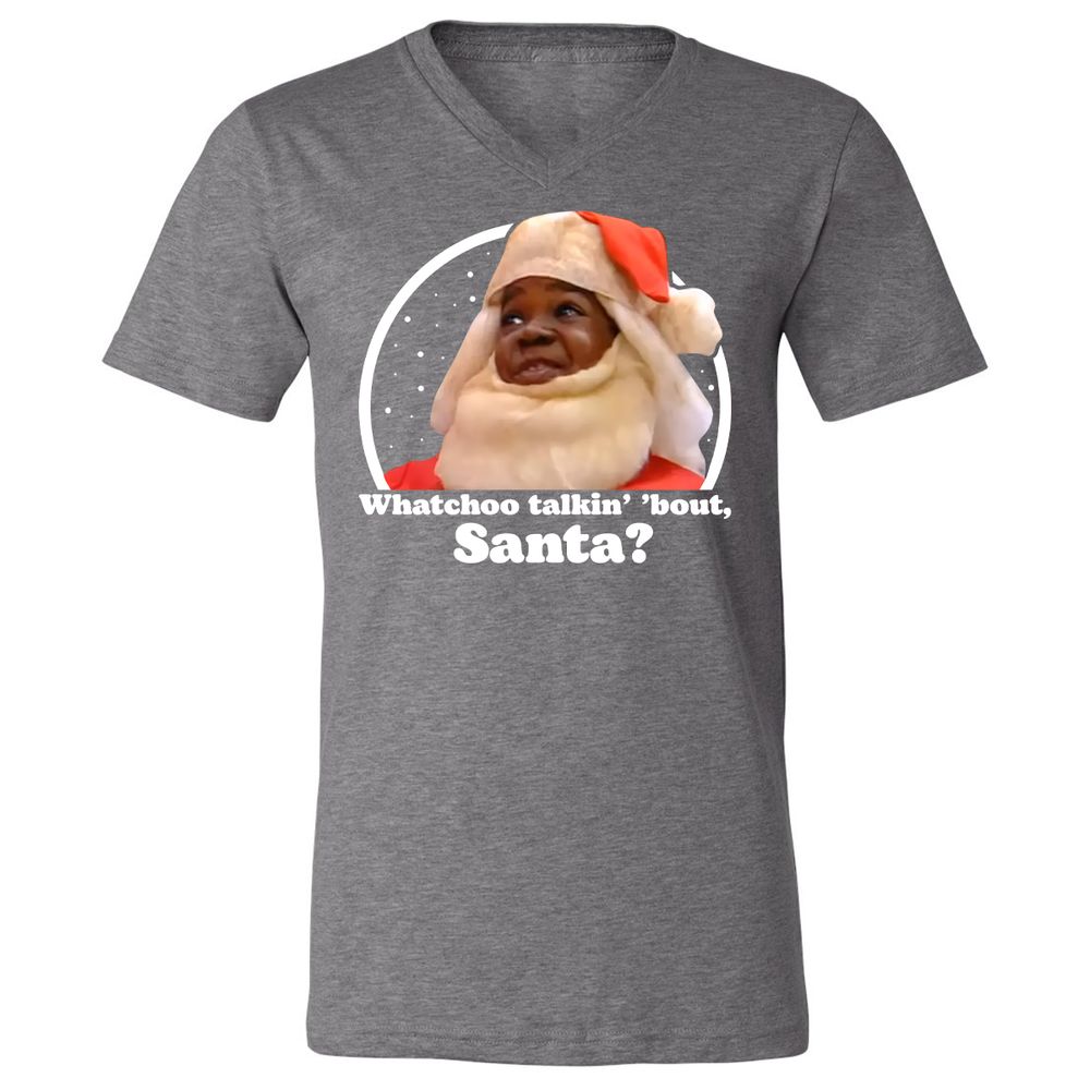 Unisex V-Neck T-Shirt - J2TL5ZBM - Deep Heather - 13
