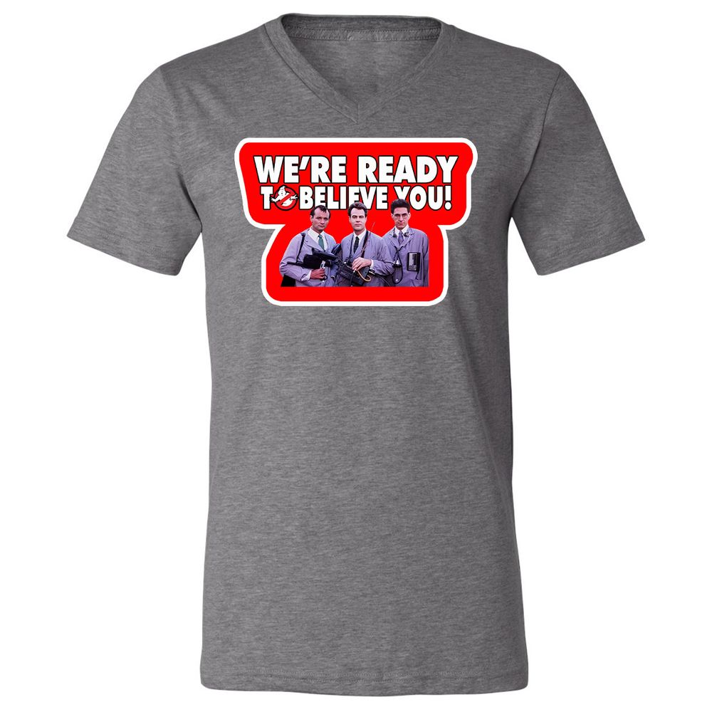 Unisex V-Neck T-Shirt - WM2KV58H - Deep Heather - 13