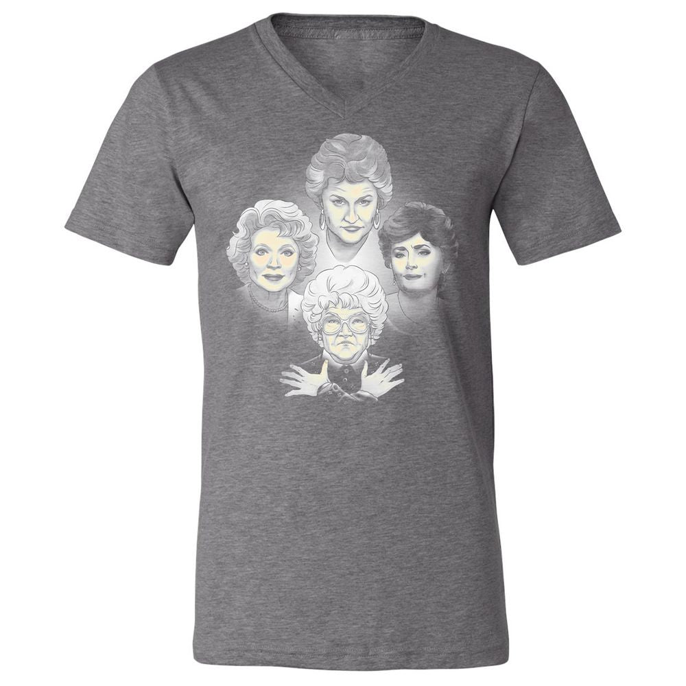 Unisex V-Neck T-Shirt - BH3LFBG5 - Deep Heather - 13