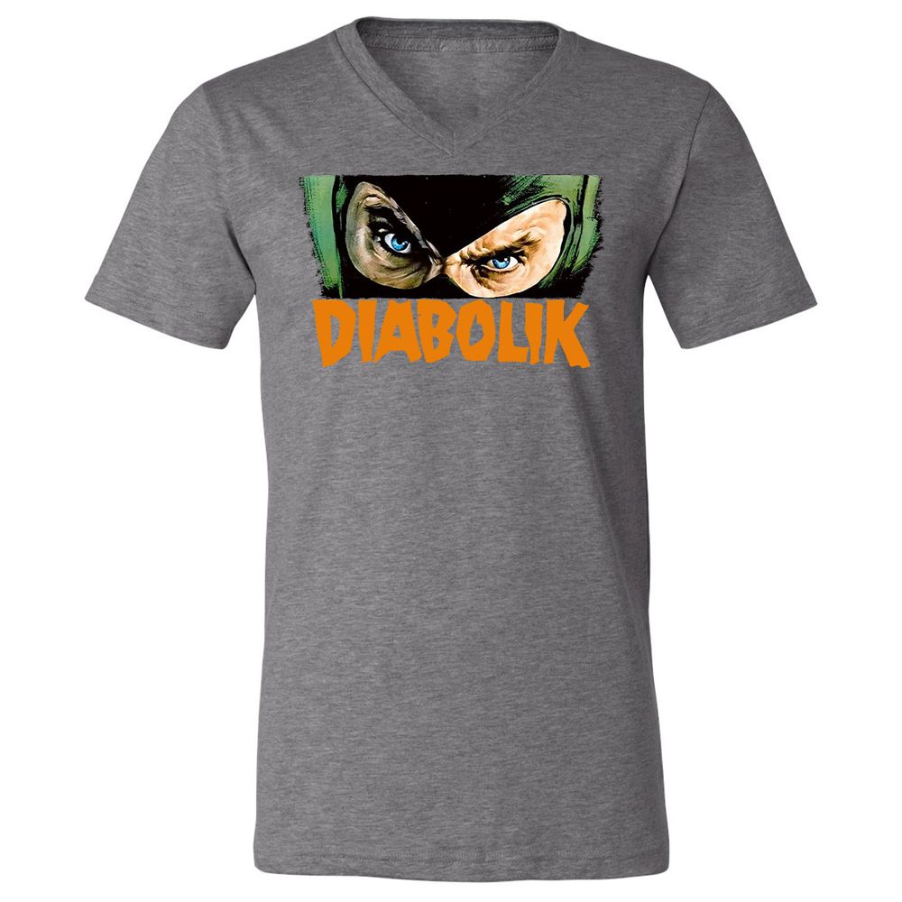 Unisex V-Neck T-Shirt - Y3C3S6F8 - Deep Heather - 13