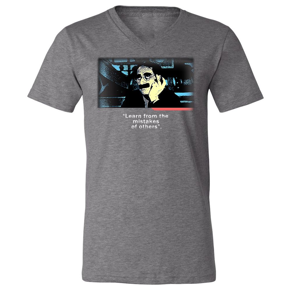 Unisex V-Neck T-Shirt - XW3481BG - Deep Heather - 13