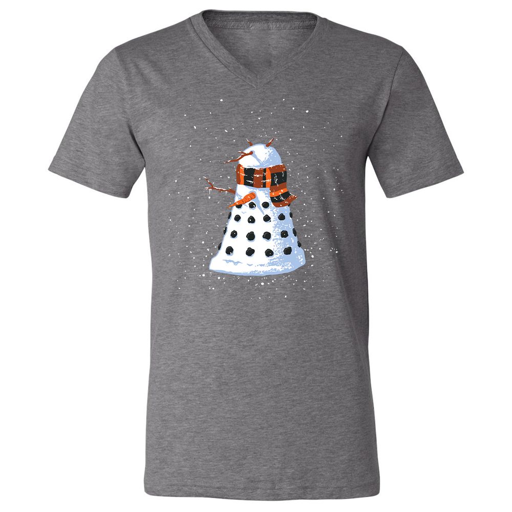 Unisex V-Neck T-Shirt - RRLM7KML - Deep Heather - 13