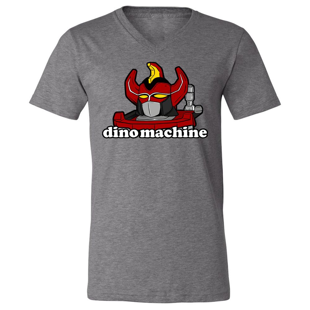 Unisex V-Neck T-Shirt - H9W7QDDN - Deep Heather - 13