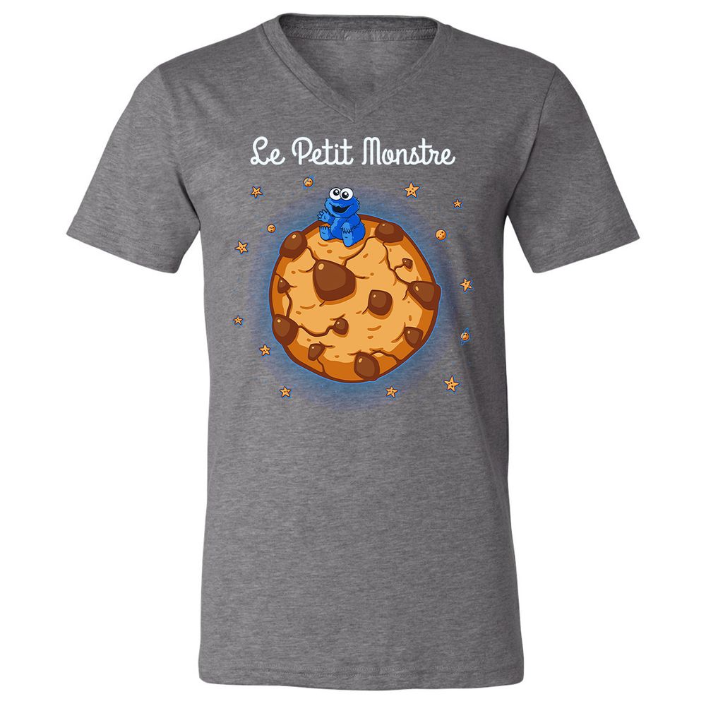 Unisex V-Neck T-Shirt - EZ3VNJAF - Deep Heather - 13