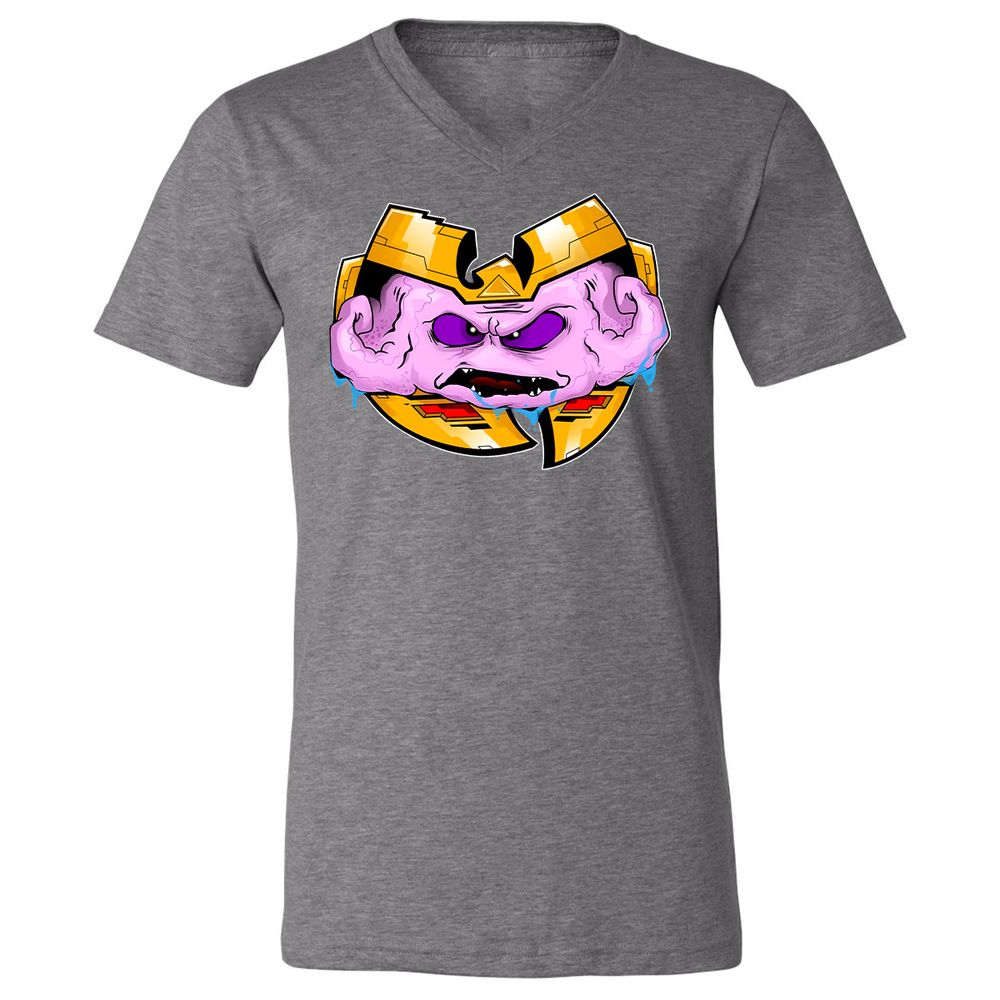 Unisex V-Neck T-Shirt - PJS7C3RV - Deep Heather - 13