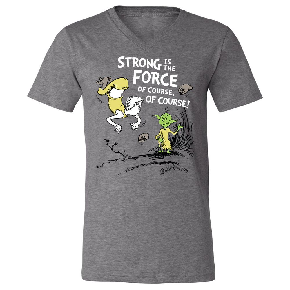 Unisex V-Neck T-Shirt - LK5N721B - Deep Heather - 13