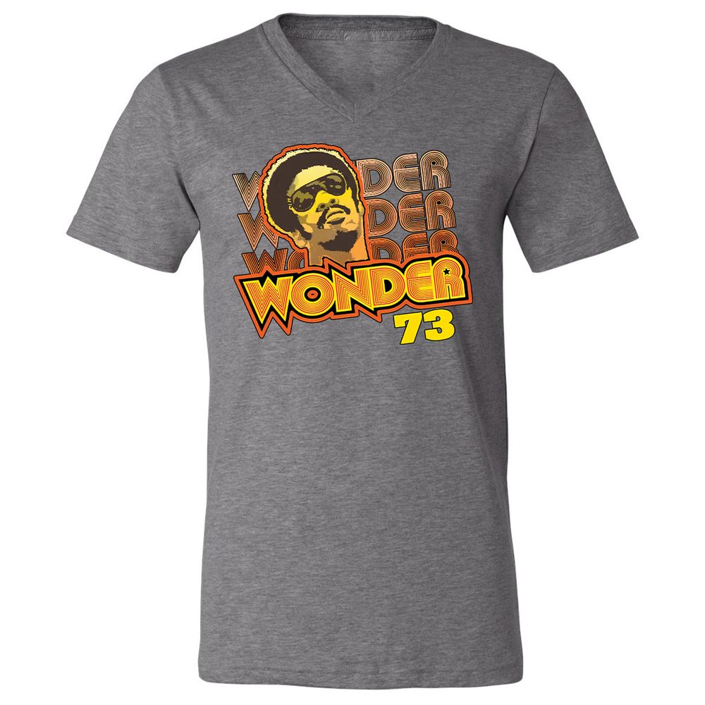 Unisex V-Neck T-Shirt - 9AJ3TCNM - Deep Heather - 13