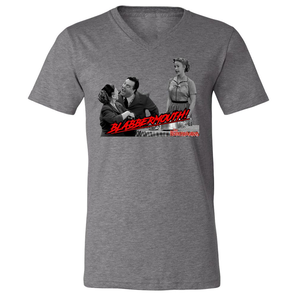 Unisex V-Neck T-Shirt - SEV29JN2 - Deep Heather - 13