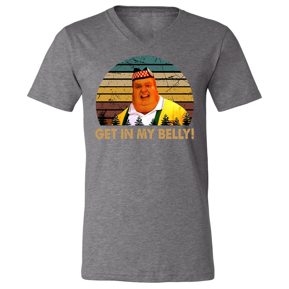 Unisex V-Neck T-Shirt - G2CSV9EY - Deep Heather - 13