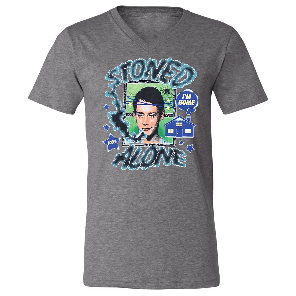 Stoned home alone - Deep Heather - 13