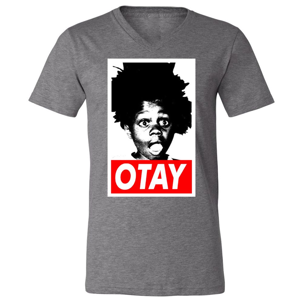 Unisex V-Neck T-Shirt - BW6CY1Y4 - Deep Heather - 13