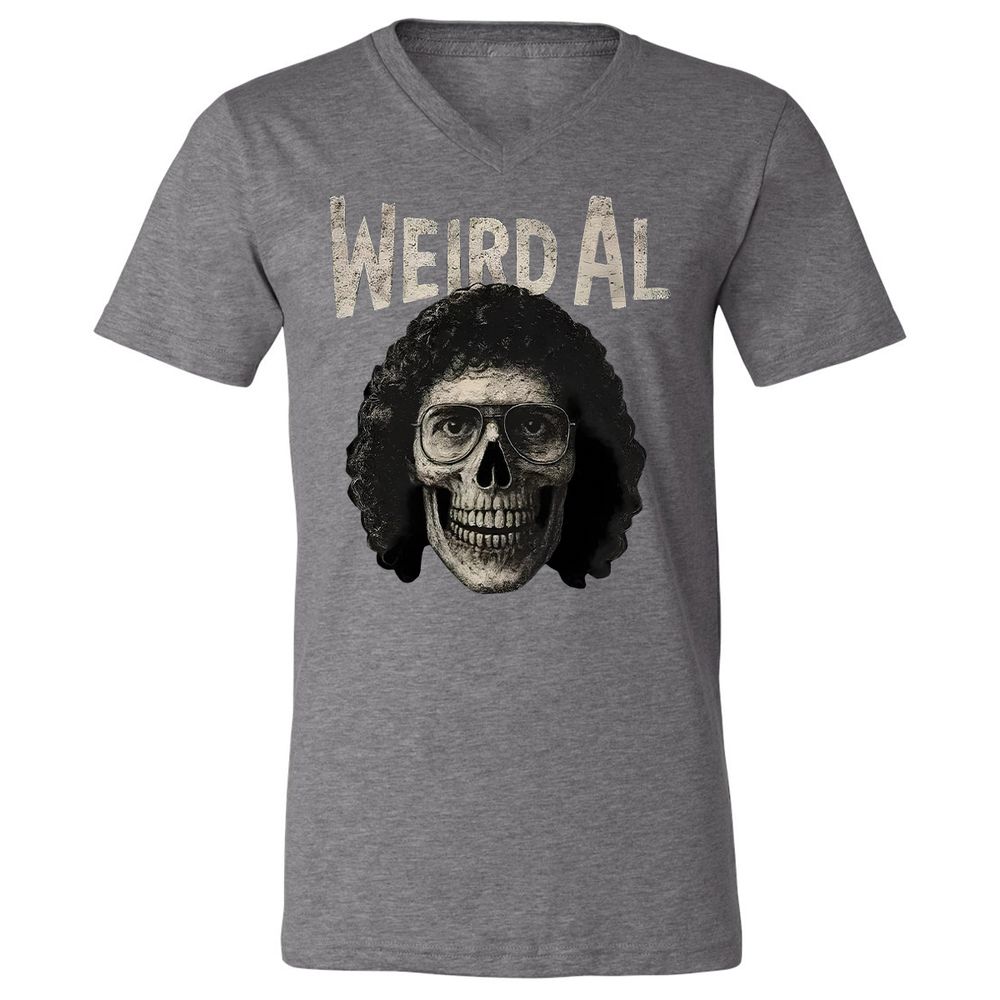 Unisex V-Neck T-Shirt - CL8LVT96 - Deep Heather - 13