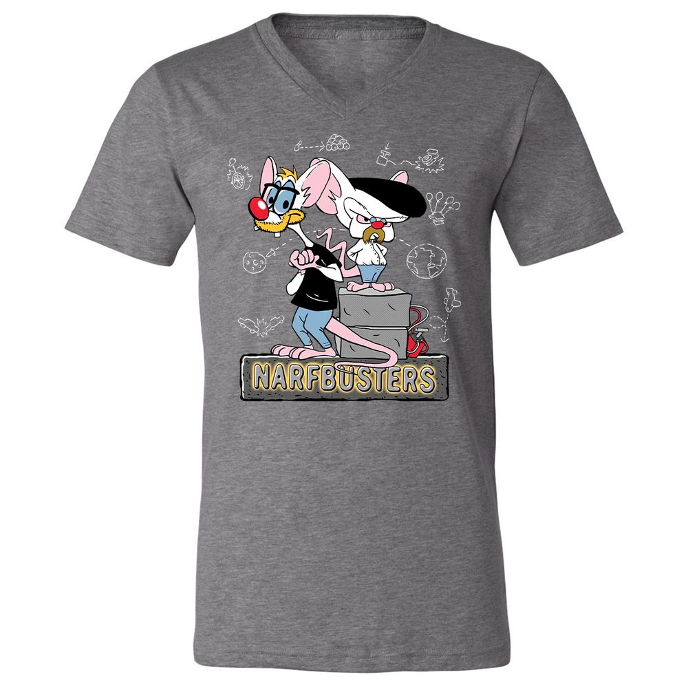 Unisex V-Neck T-Shirt - FFSHBWT9 - Deep Heather - 13