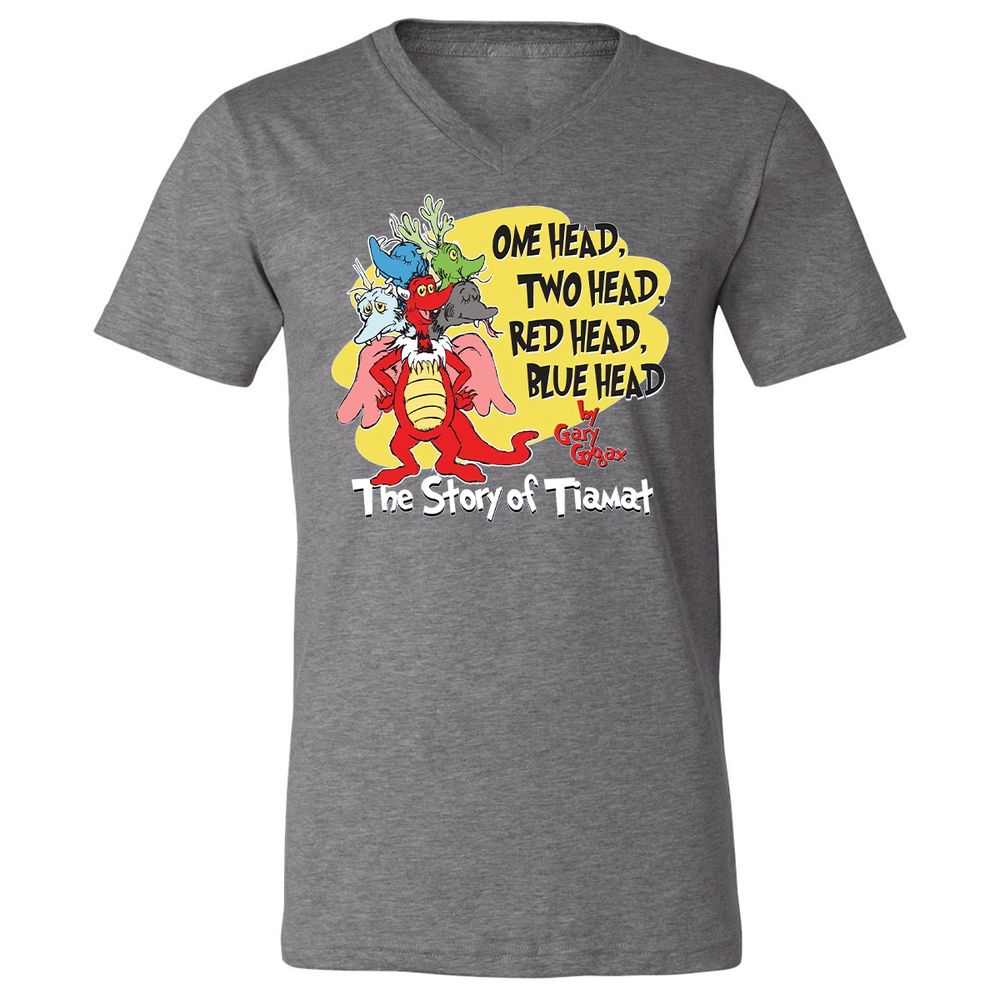 Unisex V-Neck T-Shirt - 7NCLXASY - Deep Heather - 13