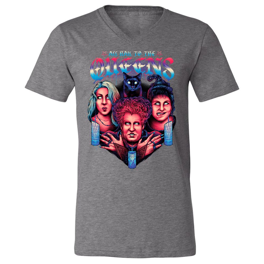 Unisex V-Neck T-Shirt - J1175HYR - Deep Heather - 13