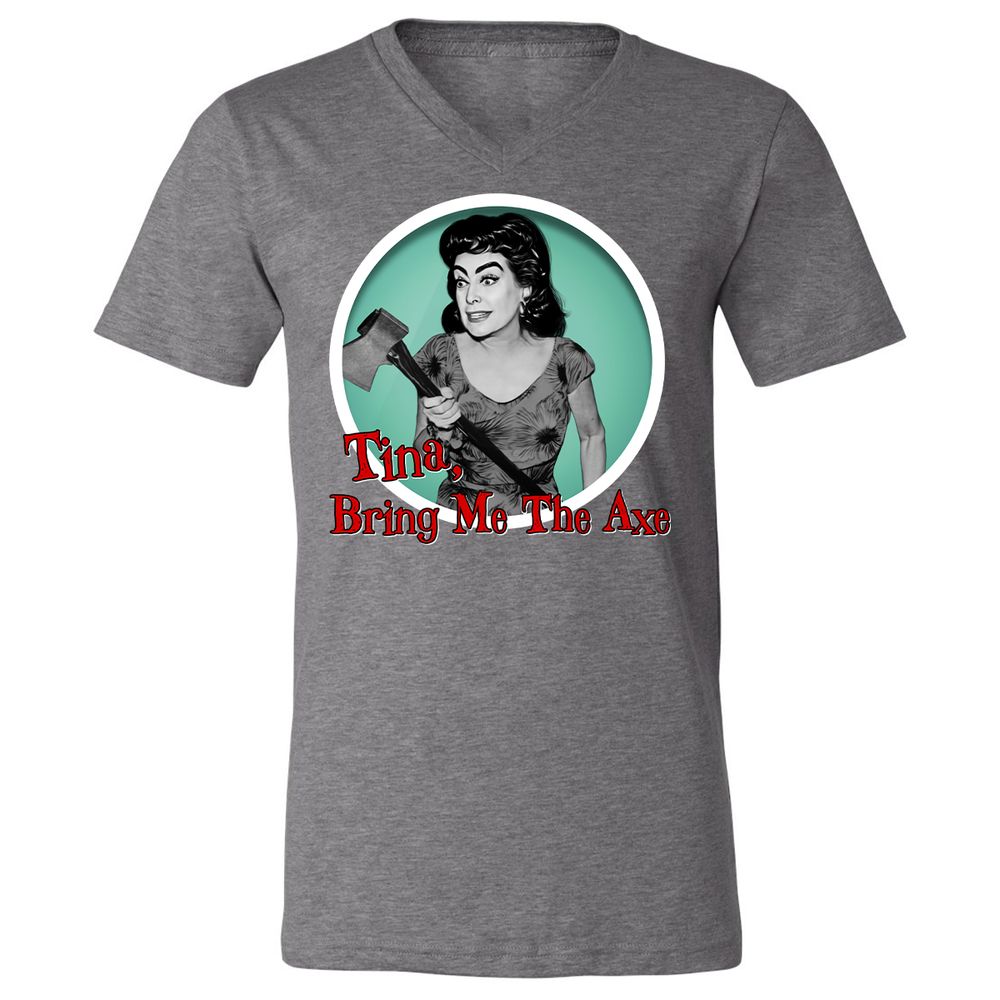 Unisex V-Neck T-Shirt - CN6A69MY - Deep Heather - 13