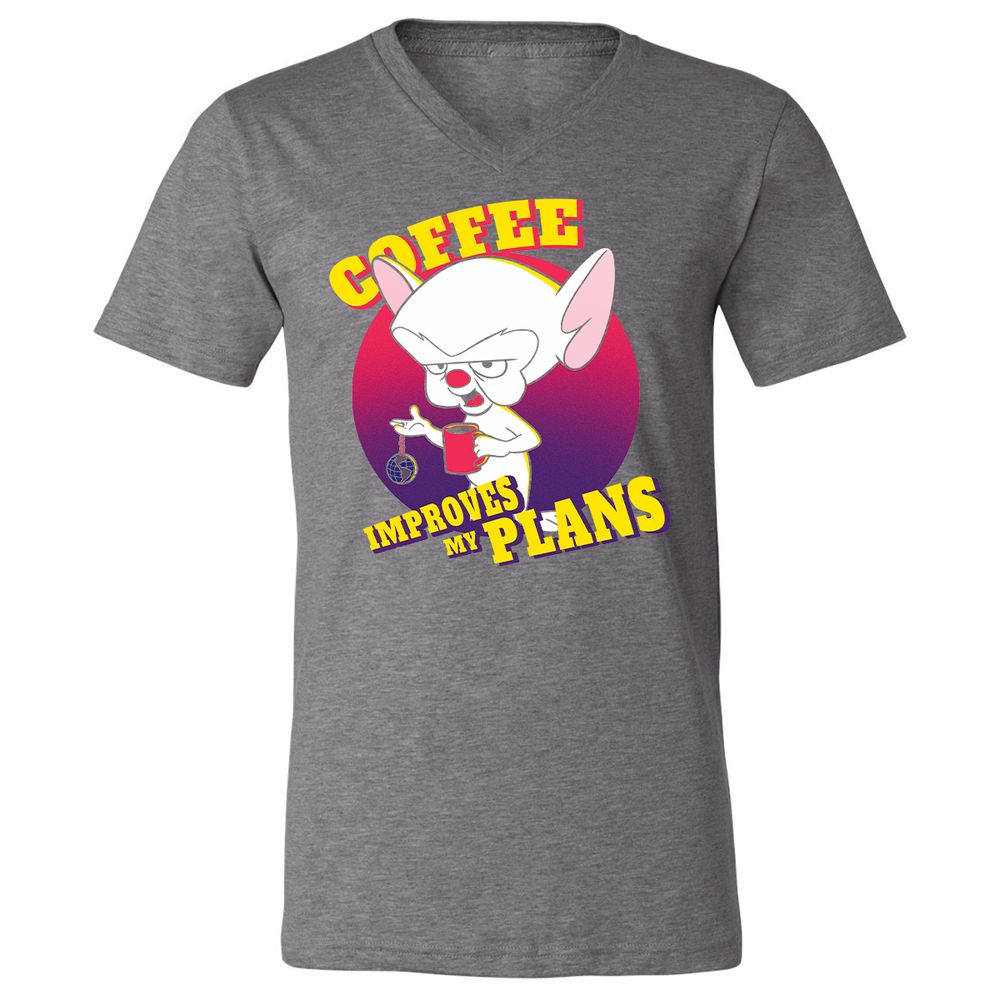 Unisex V-Neck T-Shirt - FXM2ZJJL - Deep Heather - 13