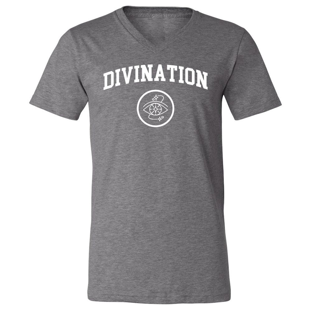 Unisex V-Neck T-Shirt - 4ZF4486B - Deep Heather - 13