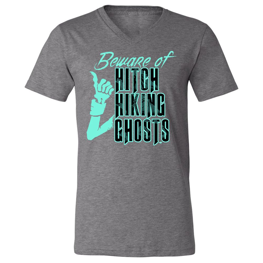 Unisex V-Neck T-Shirt - PAMSS76U - Deep Heather - 13