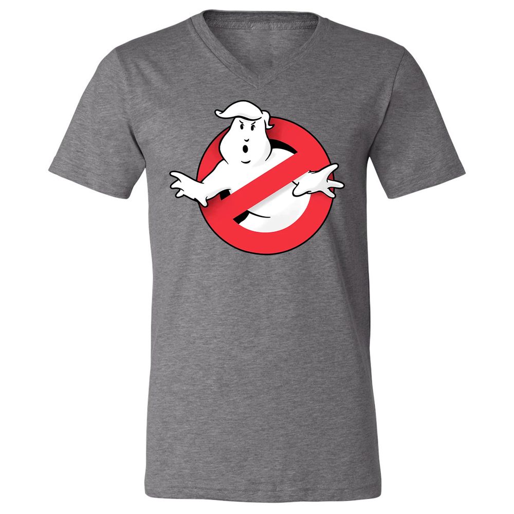 Unisex V-Neck T-Shirt - Z5RBN465 - Deep Heather - 13