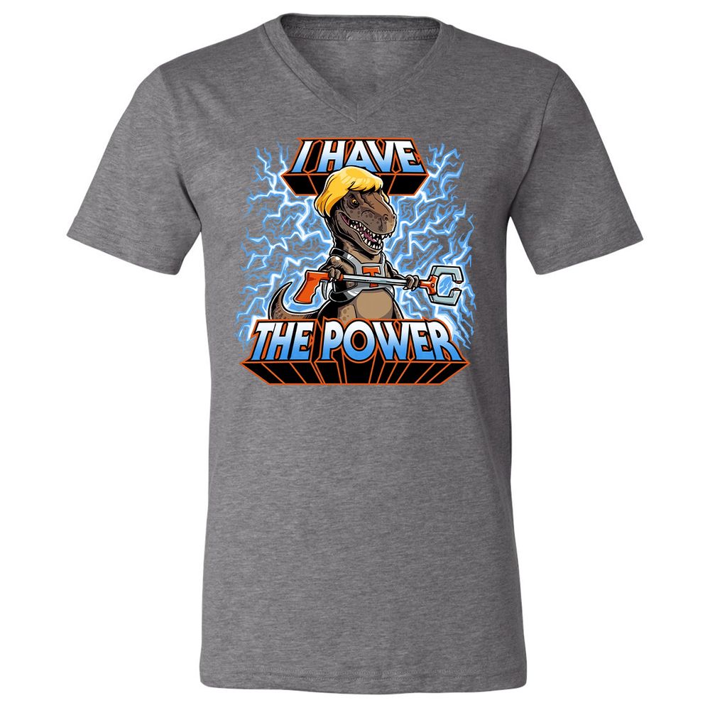 Unisex V-Neck T-Shirt - HC1NJ1Z1 - Deep Heather - 13